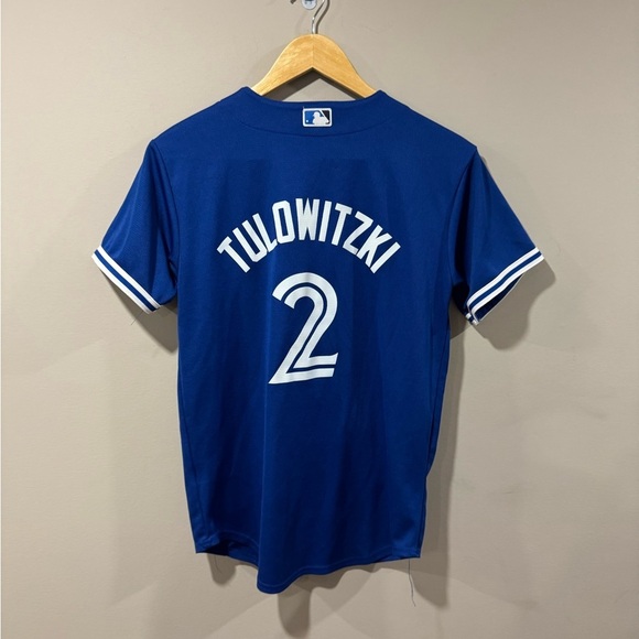 Toronto Blue Jays Troy Tulowitzki MLB Baseball Jersey - Picture 2 of 7